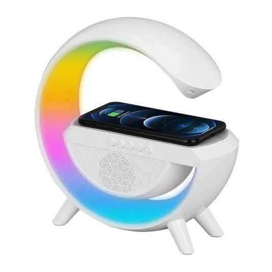 Wireless Charger Atmosphere Lamp, Bluetooth Speaker Offer BUY 1 GET 1 FREE
