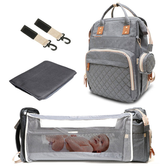 Uk Baby Diaper Foldable Backpack